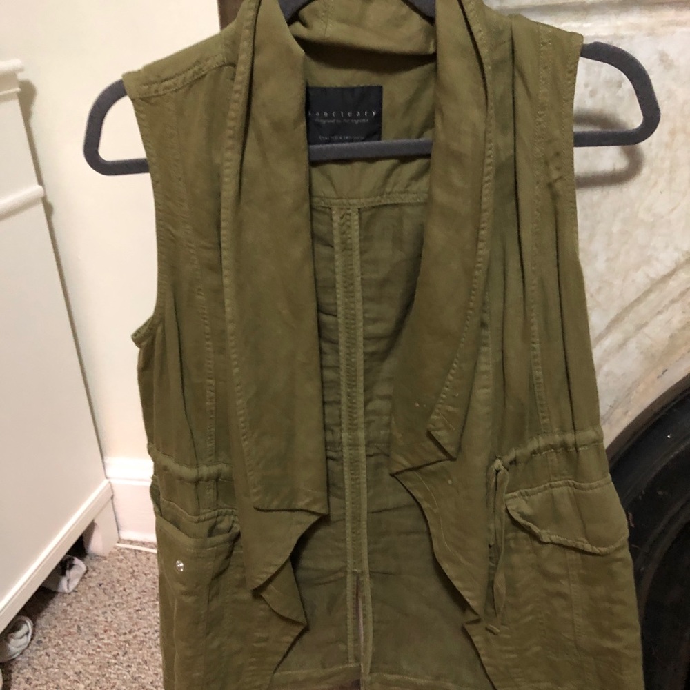Sanctuary Green Vest